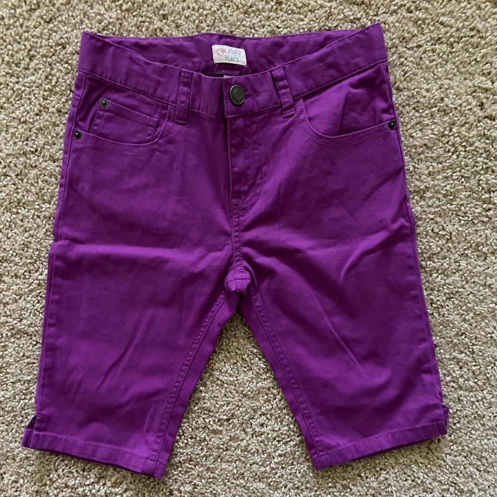Girl’s Purple Children’s Place Bermuda Shorts